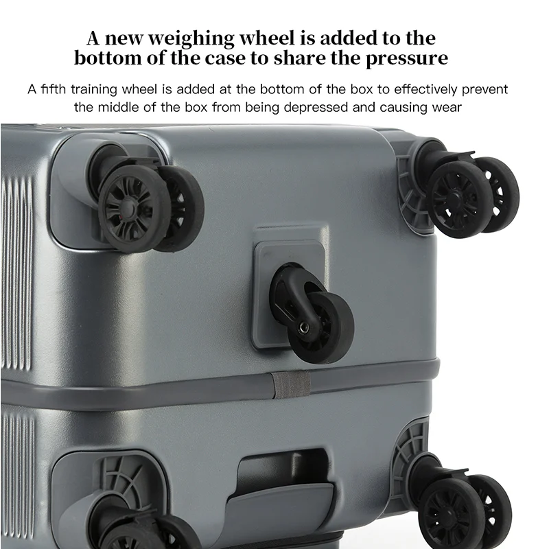 2025 Bagagli con apertura frontale. Valigia con rotelle antigoccia da 26 pollici, bagaglio a mano da 20 pollici, valigia combinata, viaggio da 24 pollici b
