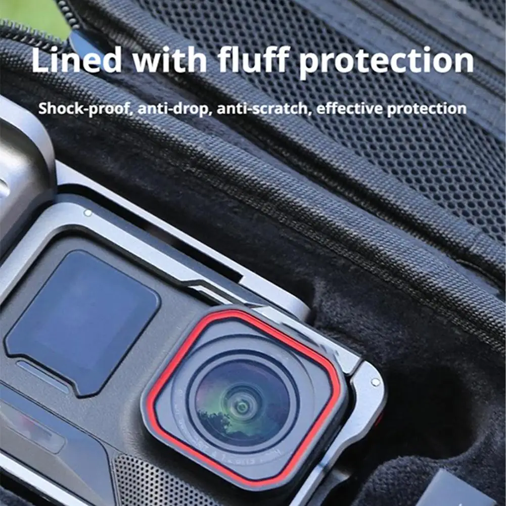 Insta360 エース Pro2 ストリート撮影セット収納袋落下防止防塵ポータブルスポーツカメラウサギケージアクセサリーハンドバッグ