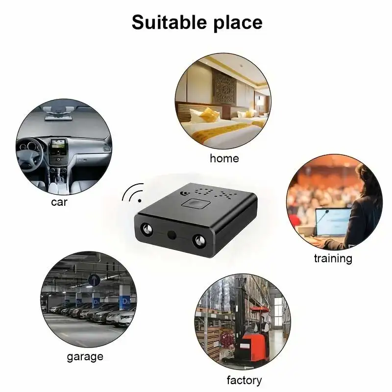 WiFi XD Smart Wireless Camcorder HD 1080P Mini Camera Ip Smallest Mini Camcorder Sport Micro Camera Suport Hidden TF Card