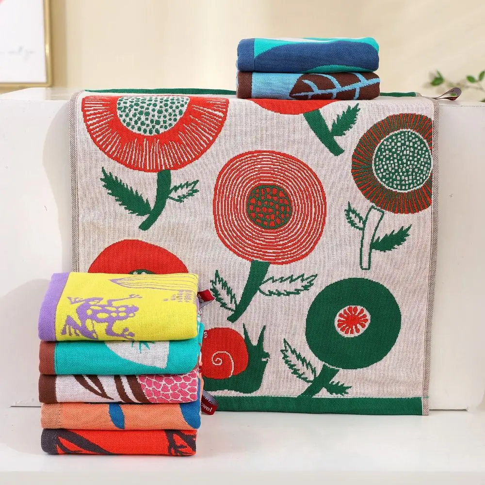 

New 34x40cm Large Hand Towel 4 Layer Cotton Gauze Quick Dry Pure Cotton Dish Cloth Decorative Kitchen Towel Home Restaurant