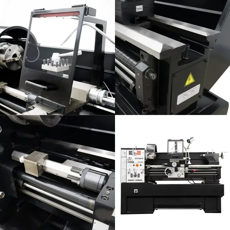 The CTMACH CT6241 Heavy Industrial Horizontal Lathe Is The Ideal Solution for Vocational Schools, Training Centers, and Light