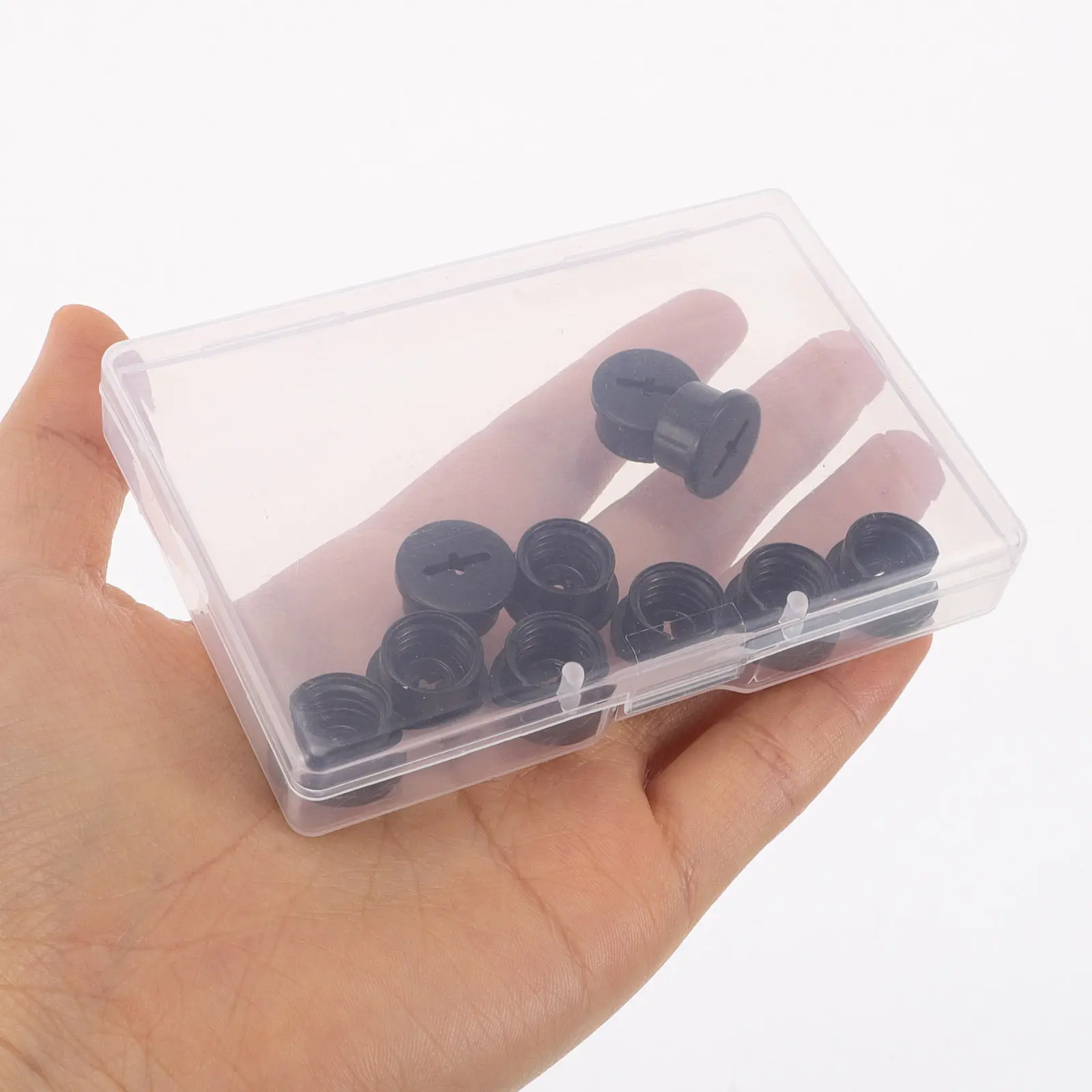 

10pcs Football Accessories Durable Valve Retainer Cap Threaded Football Bladder Valve Cap For Helmets Screw Cover Metal
