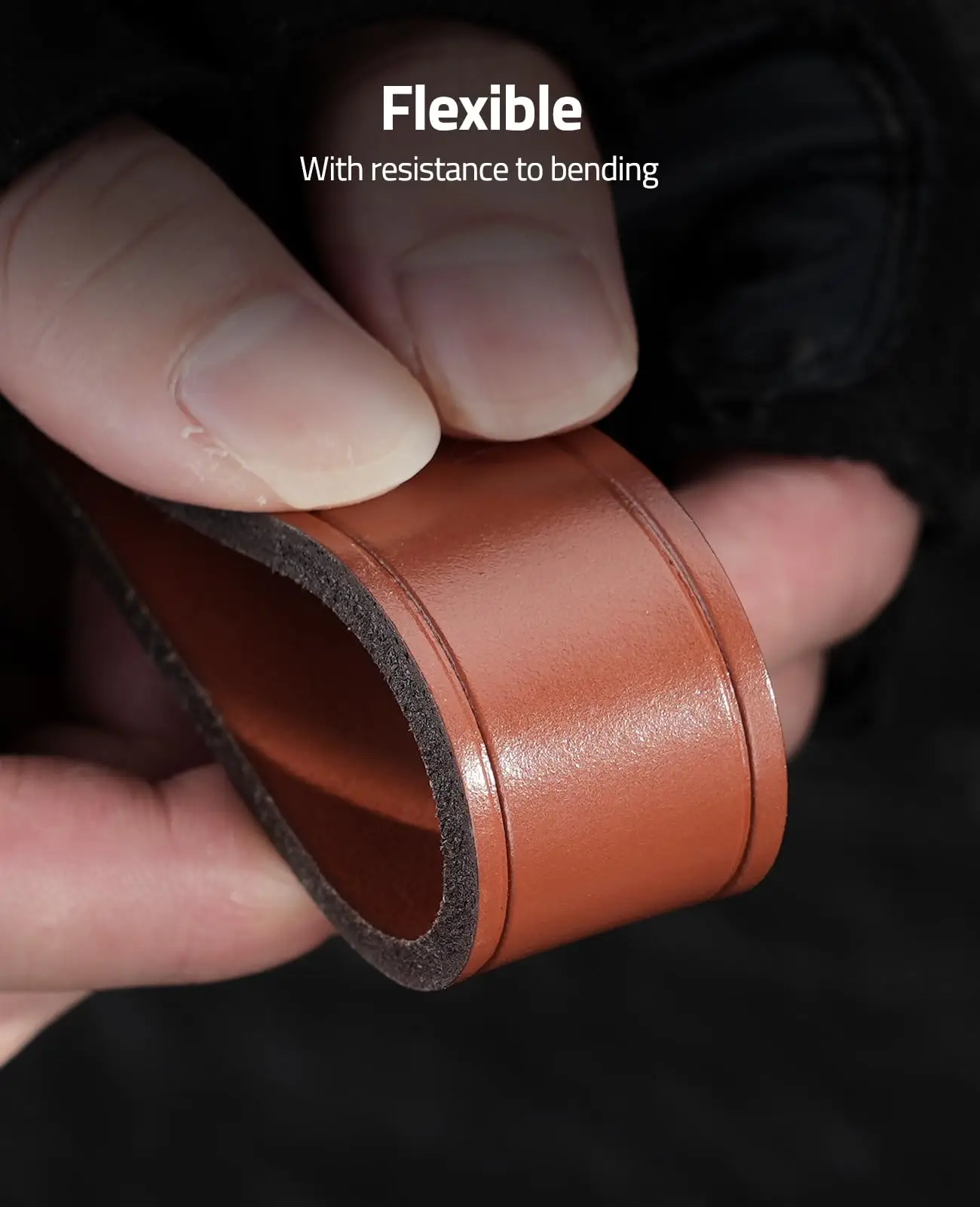 CVLIFE Eslingas de pistola de cuero con eslinga de dos puntos con giratorios extraíbles Correa ajustable para rifle Lenft para deportes al aire libre