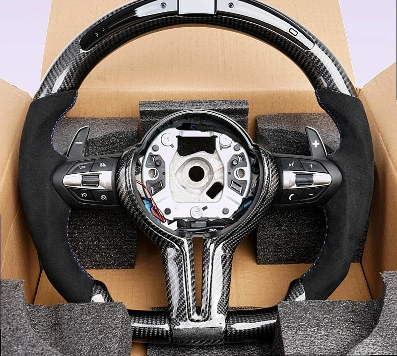 

Steering Wheel for M3 M4 M5 F10 F30 F80 F90 Plug and Play