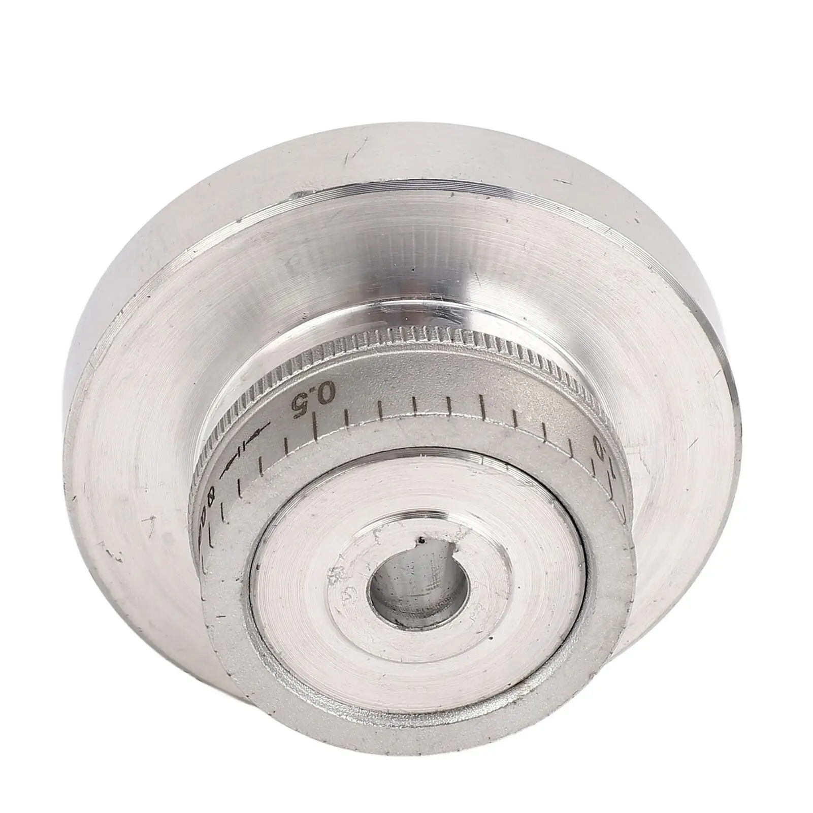 عجلة عقارب من سبائك الألومنيوم مقاس 58 مم مع مقبض - بديل لأجزاء أداة الآلة 0618 CJ18A 7x12 7x14