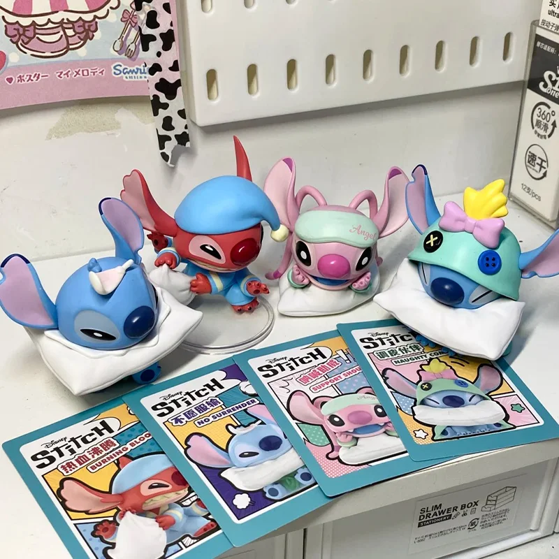 

Подушка Stitch Battle Series слепая коробка модная игрушка подарочные фигурки и украшения мультфильм аниме детский подарок на день рождения