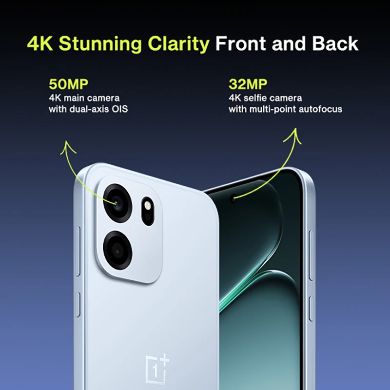 Versión global del smartphone OnePlus Nord CE 6 5G de 8+256 GB, con batería de 7500 mAh y carga de 80 W, rendimiento de la serie Snapdragon 7, frecuencia de actualización de 144 Hz, cámara de 50 MP 7