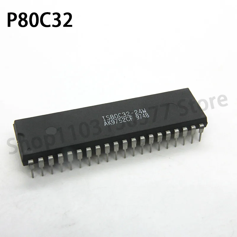 1piece P80C32 80C32 microcontroller chip DIP-40