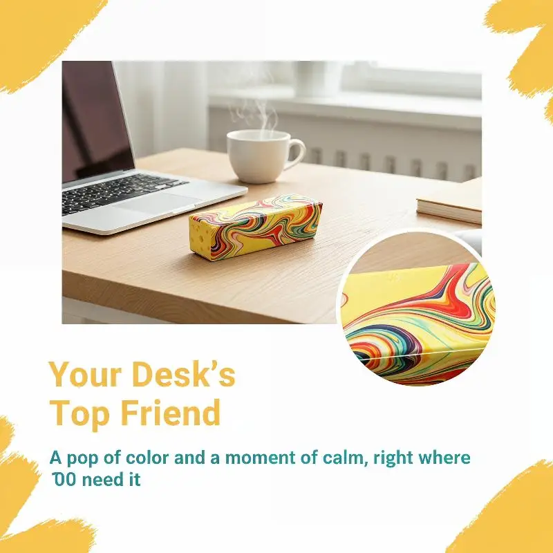 

Antistress Butter Stick Toy 1PC Slow Rising Fidget for Relieving Stress and Anxiety at Office
