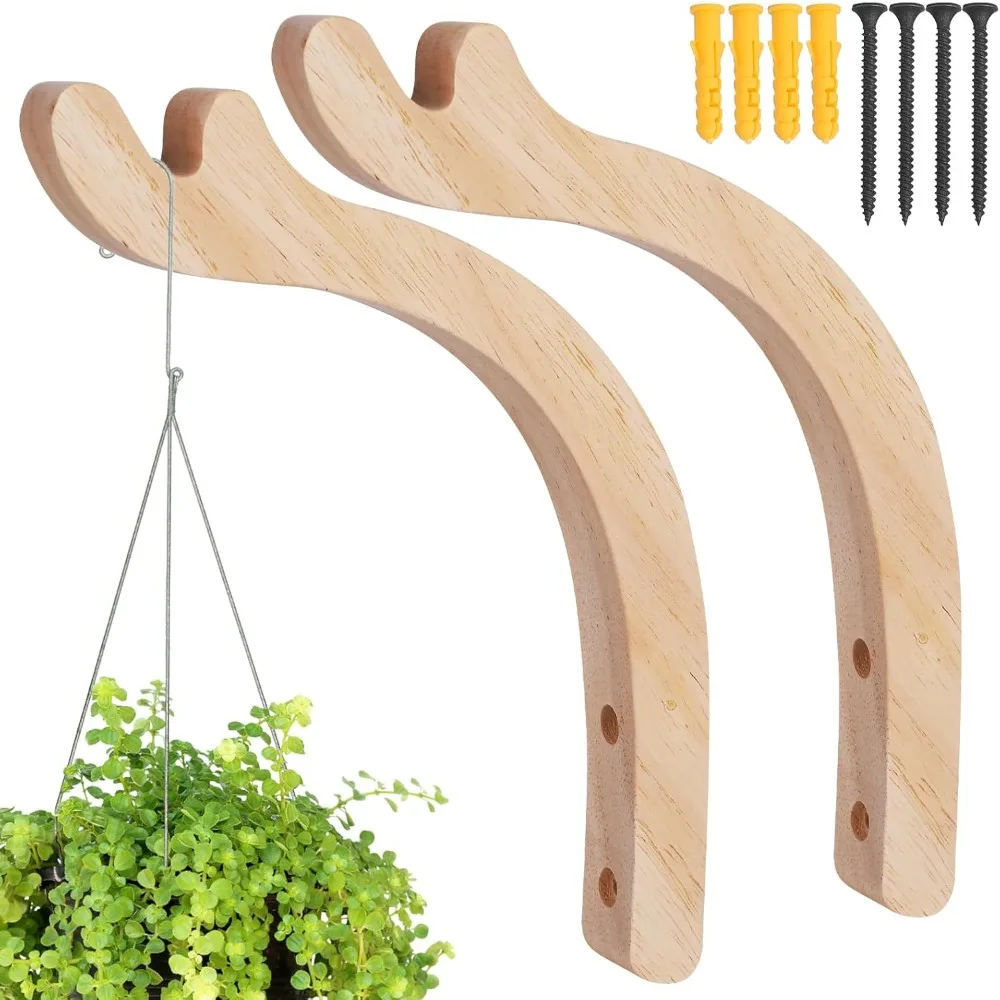 2-piece Set of Suspended Plant Hooks, Heavy-duty Plant Hooks for Indoor Lighting Fixtures, Flower Racks, Flower Pots,Wind Chimes