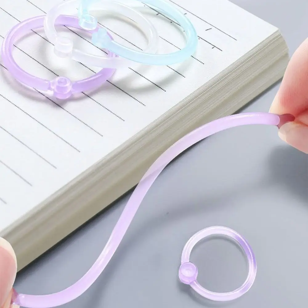

Book Binder Hoops Albums Notebook Diary Binding Supplies DIY Binder Ring Loose Leaf Ring Circle Ring Paper Binder Ring