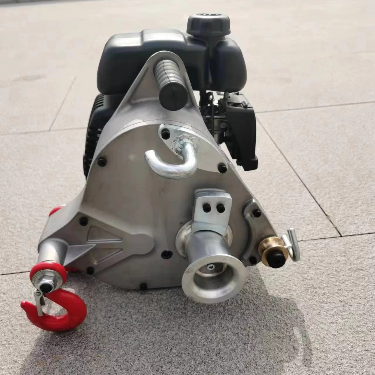 PCW-5000 휴대용 윈치 캡스턴 1000kg 견인 용량 브랜드 엔진 (임업 건설용)