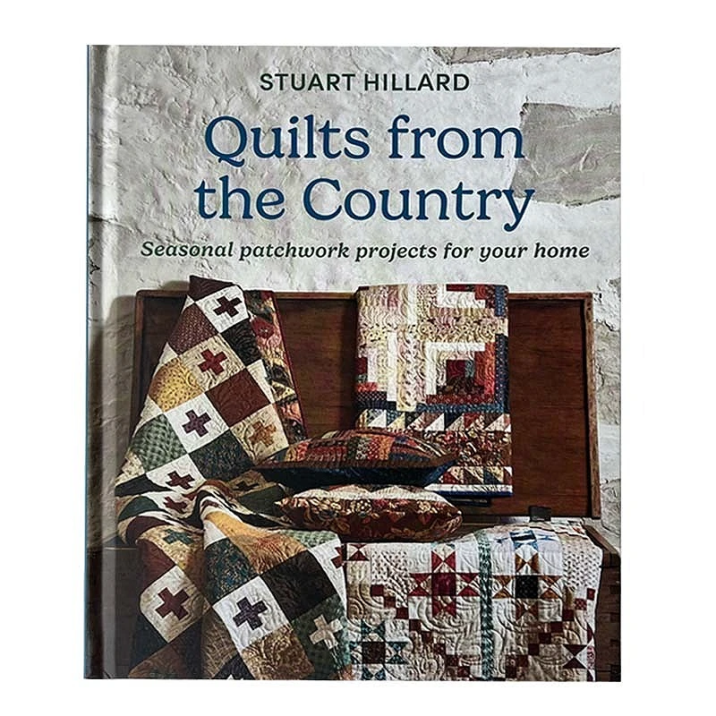 Quilts From The Country Seasonal Patchwork Projects for Your Home,Patchwork Craft Book By Stuart Hillard English Version