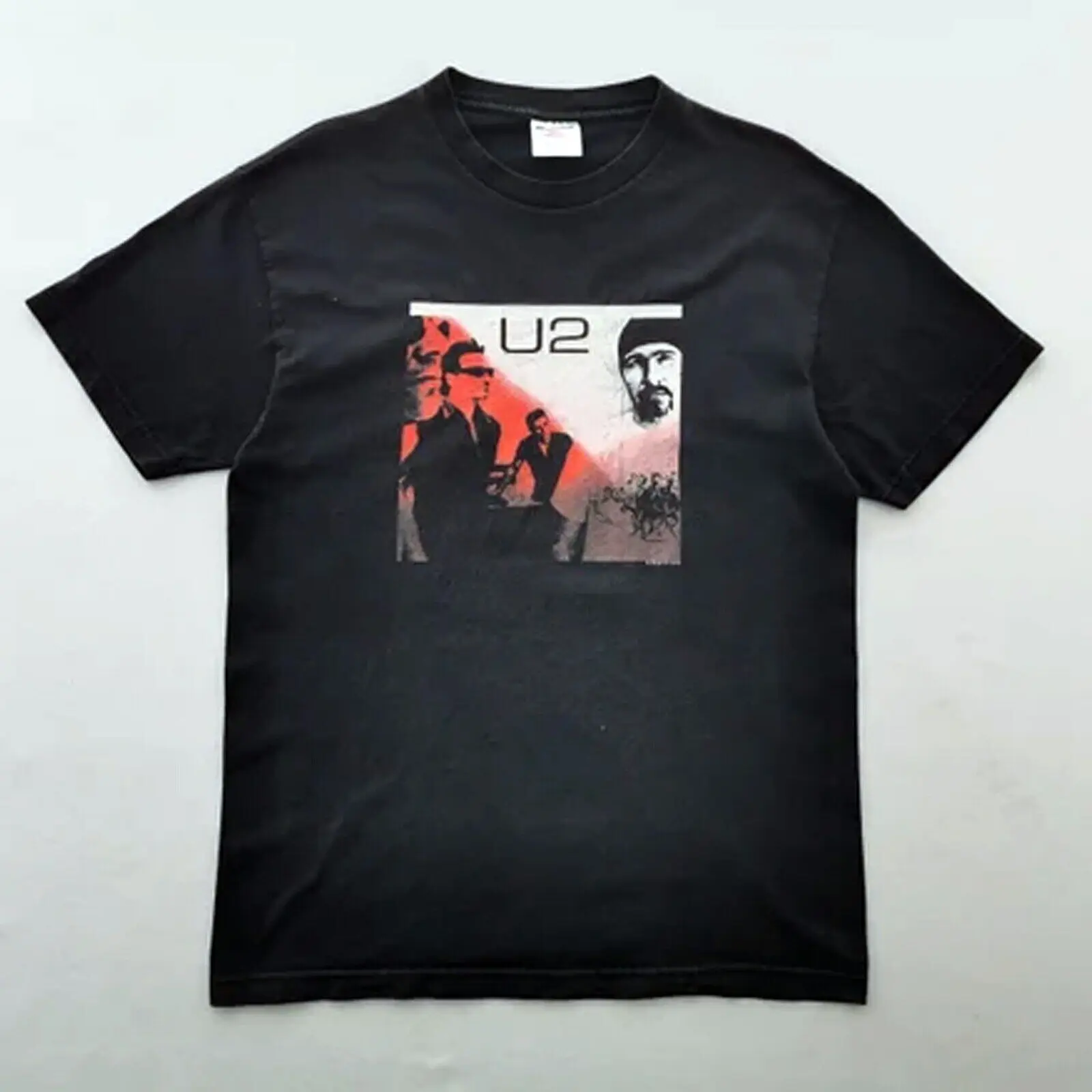 U2 Elevation Tour T-shirt, U2 Band Tee, Vintage T shirt, Cotton Graphic Tee