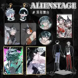 2024 New ALIENSTAGE Alien Stage Ivan Till Anime Stand Pendant Badge Coloured Paper Card Keychain