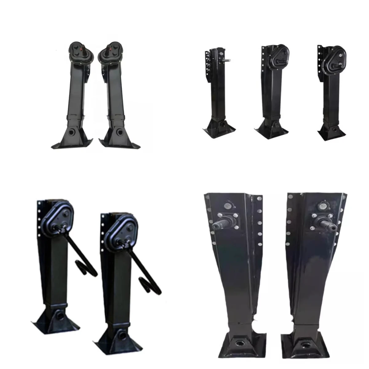 High Quality Premium Built-In Landing Gear for Trailers Essential Parts & Accessories Steel Trailer Axle New Used Semi-Trailer