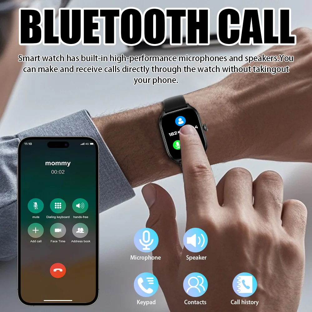 Full Touch Fitness Smartwatch 2