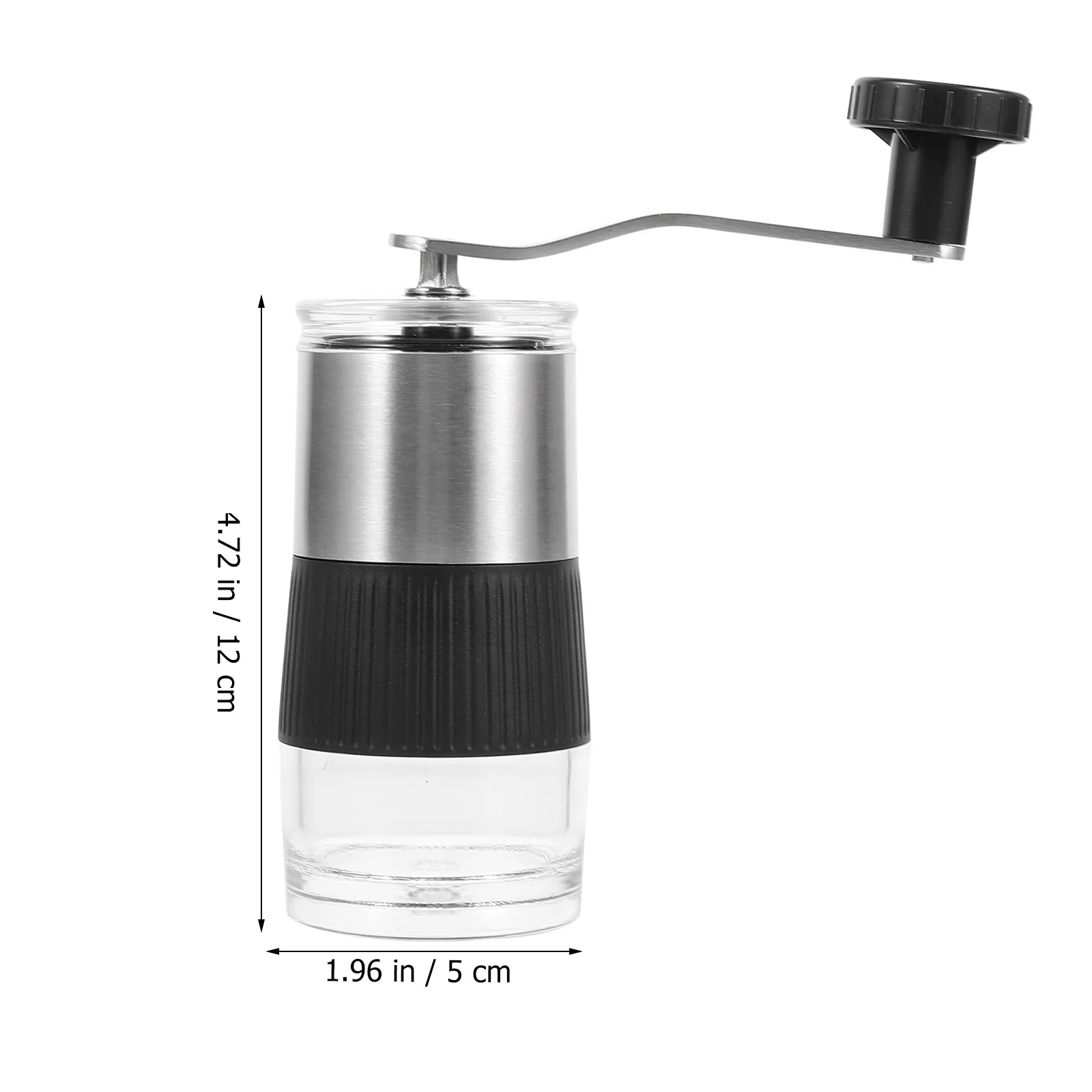 

Stainless Steel Manual Coffee Grinder Portable Durable Hand Coffee Bean Grinder for Camping Home Brewing Grinders