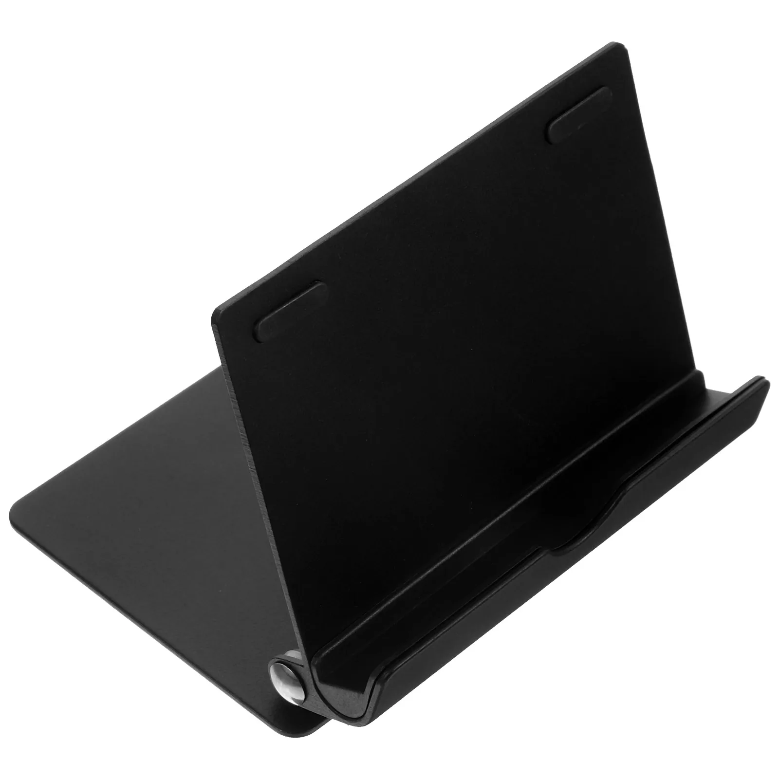 

Aluminum 360 Degree Rotating Foldable Stand for Tablet Laptop Phone Silver Universal Desk Holder Adjustable Angle Bedside Office