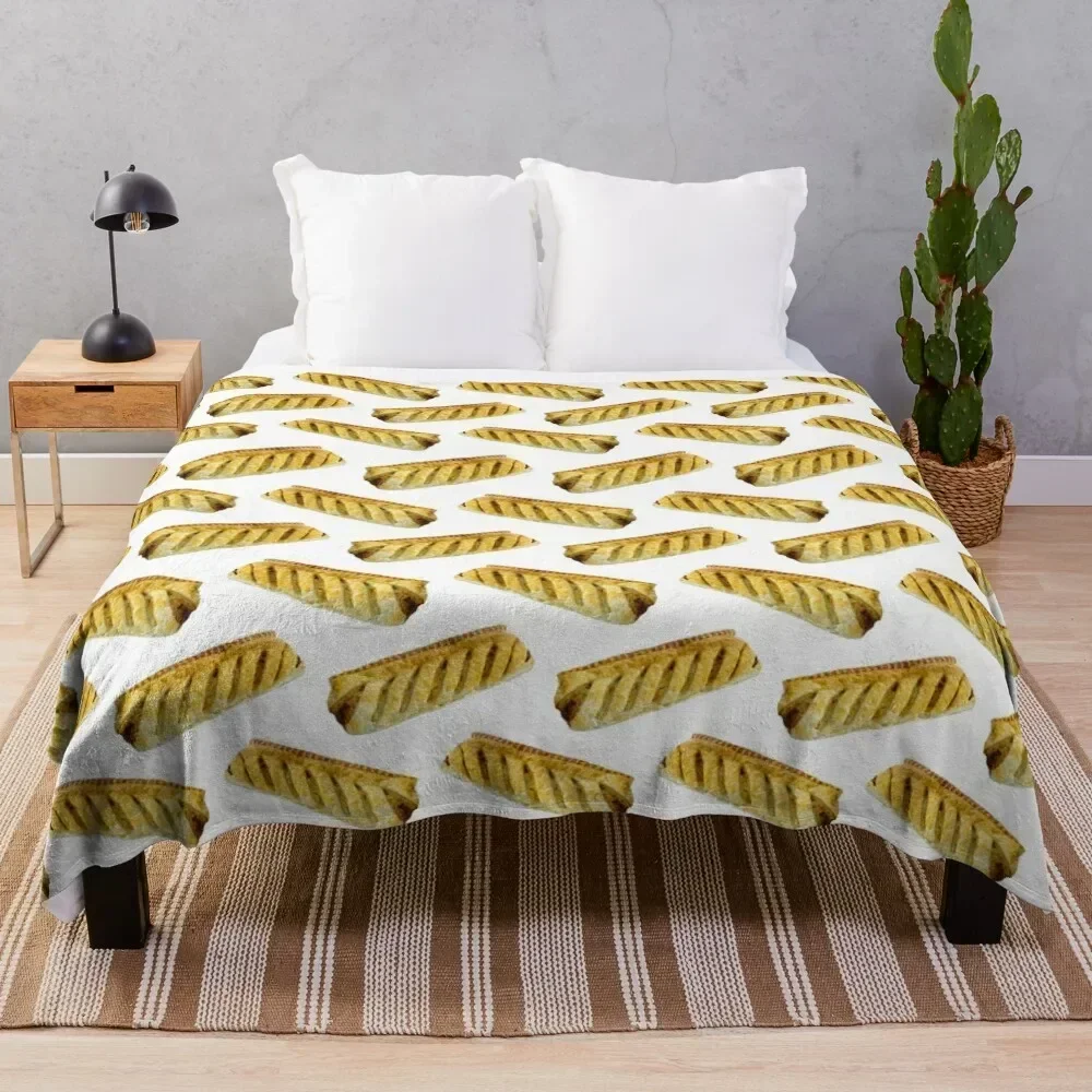 

Sausage Roll Polka Dot Pattern Throw Blanket Lightweight Warm Blanket for Travel Camping