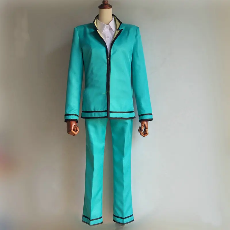 Saiki Kusuo Cosplay Costume The Disastrous Life of Saiki Cosplay Boys School Uniform Custom Size