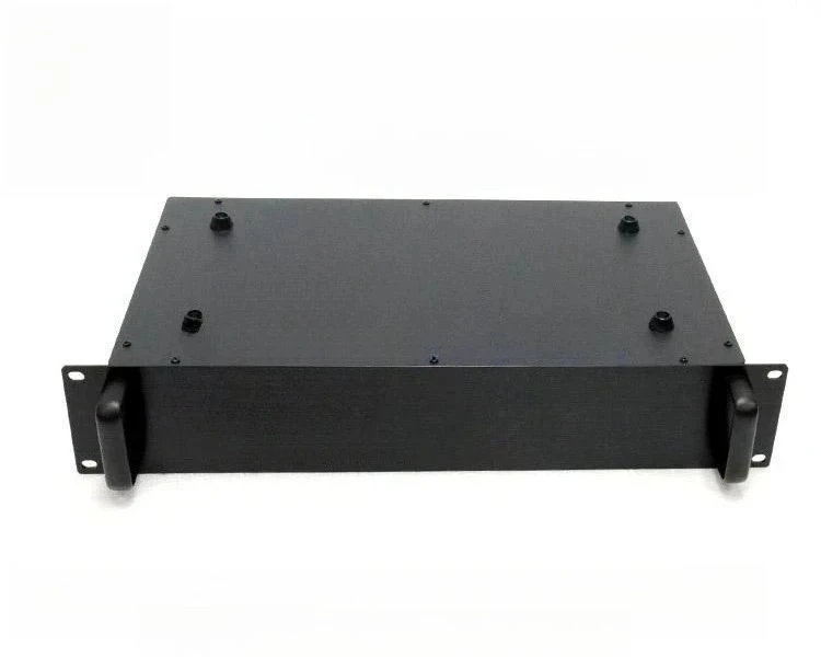 For 19 Inch 2U Rackmount Server Case, DIY Project Cabinet 425*88*250mm Industrial Equipment Enclosure