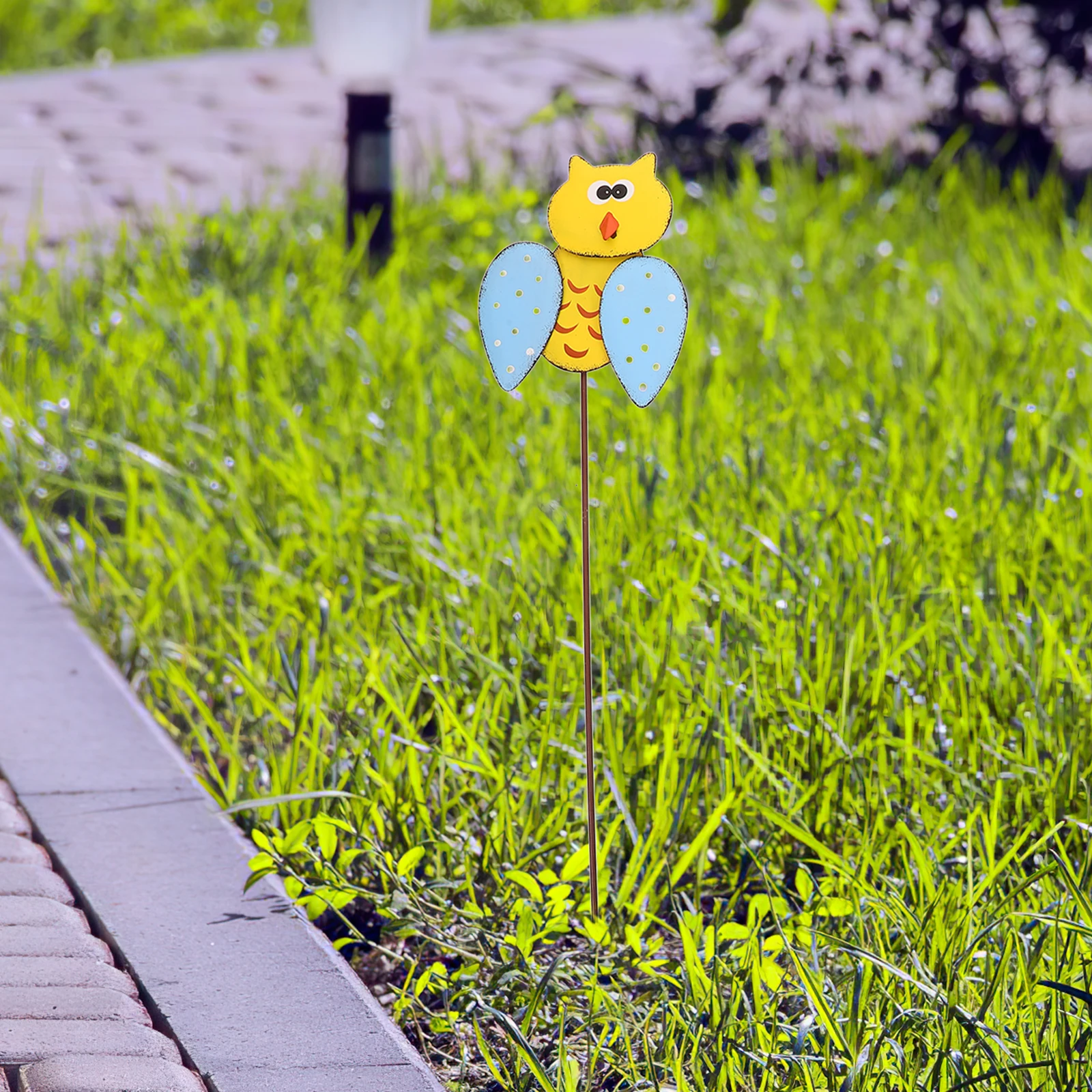 

4pcs Metal Animal Stake Frog Shape Decorative Ornament For Lawn Yard Outdoor Ground Decoration Iron Stakes Adorable Frog Iron