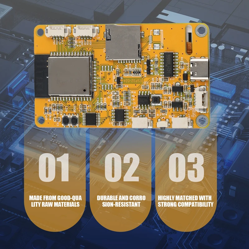 ESP32 LVGL WIFI&Bluetooth Development Board 2.4 Inch LCD TFT Module 240X320 Smart Display Screen With Touch WROOM