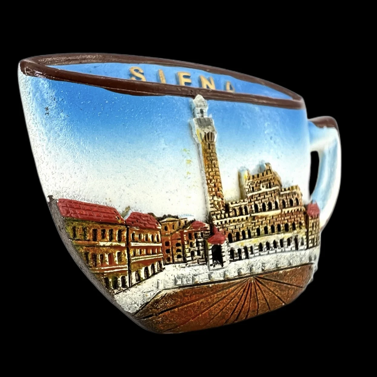 Siena Ancient City，Italy Fridge Magnets Travel 3D Memorial Magnetic Refrigerator Stickers Gift Room Decoration Collectio