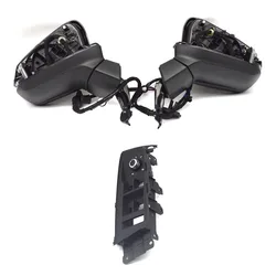 Cars Accessories Cubre Espejo De Auto For Audi Q3 Electric Folding Rearview Mirror Half Assembly With Adjustment Switch