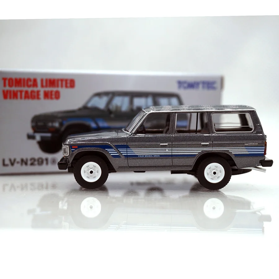 TOMICA #2309 TLV 1:64 LV N279C/D  LANDCRUISER 60 Die-cast alloy car model collection display gifts