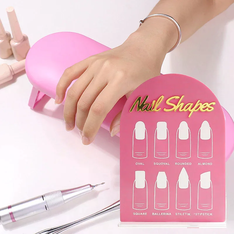 Panneau d'affichage pour Nail Art, accessoires pour Salon de manucure, présentoir de pointe d'ongle en forme d'ongle, outil de support de manucure pour Nail Art