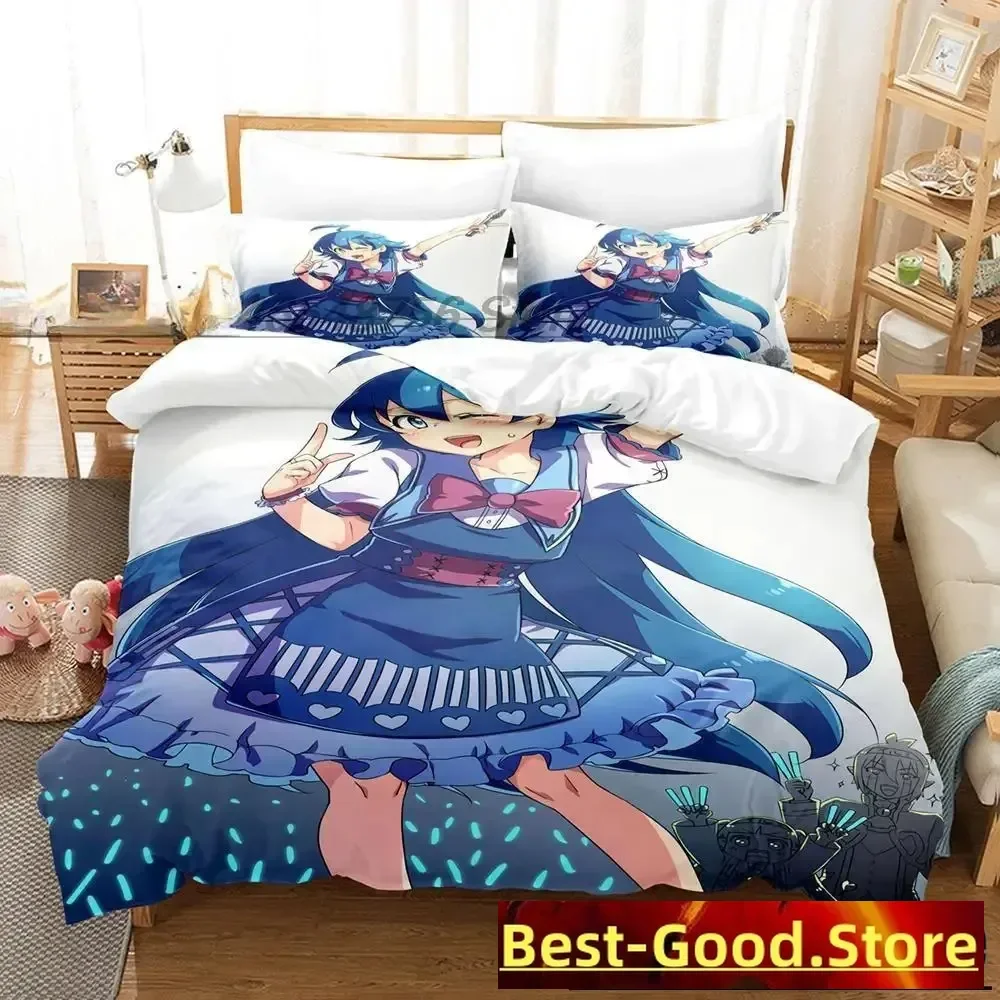 Welcome to Demon School! Iruma-kun Bedding Set Single Twin Full Queen King Size Bed Set Adult Kid Bedroom Home Duvet cover Sets