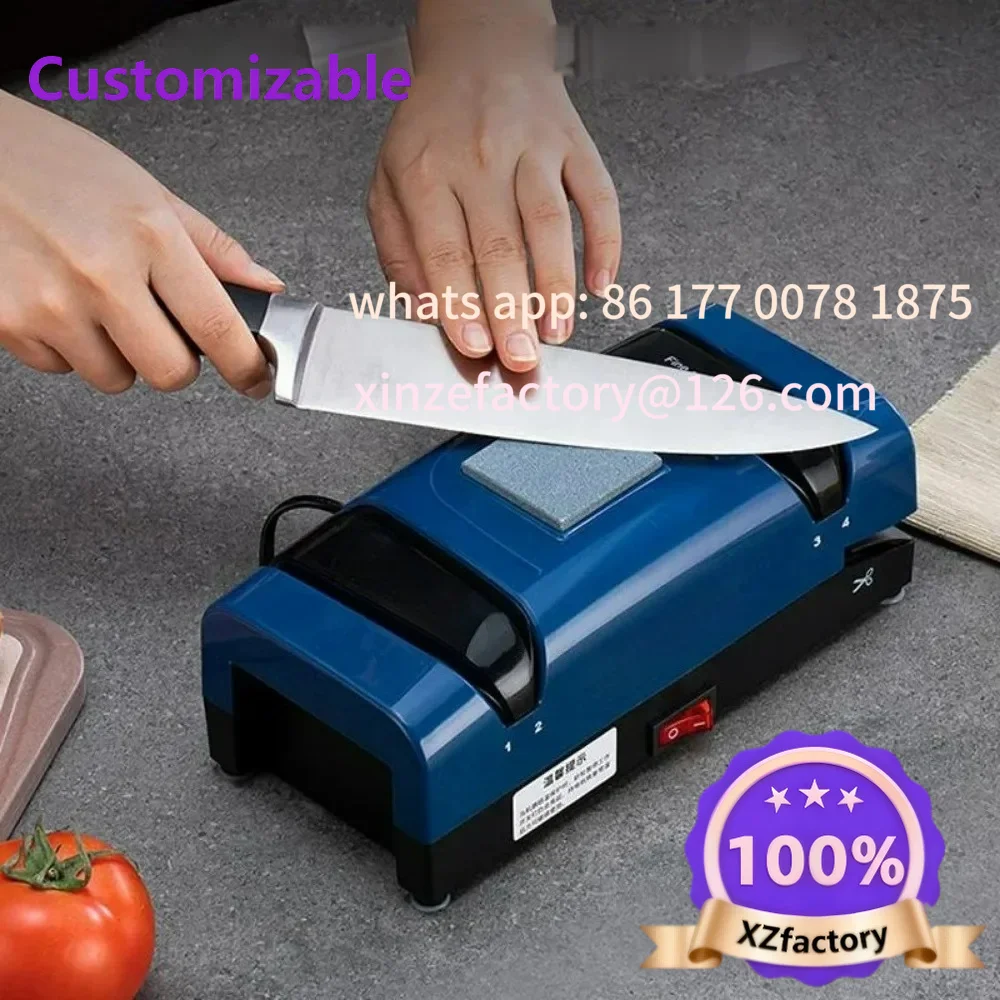 Customizable Automatic Knife Sharpener Professional Sharpening Stone Electric Grinder for Slotted Screwdriver Scissors Kitchen