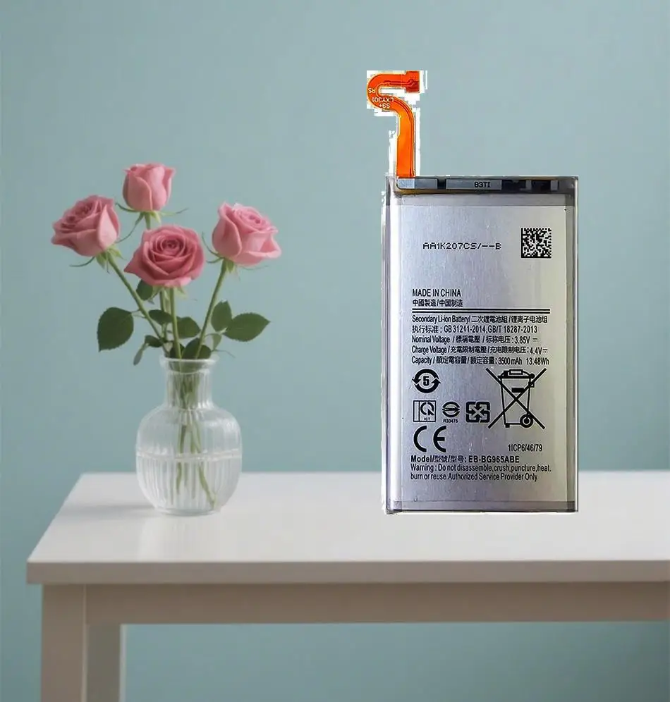 

Mobile Phone Battery High Compatibility For Samsung Galaxy S9 Plus G9650 S9+ G965F EB-BG965ABE 3500Mah