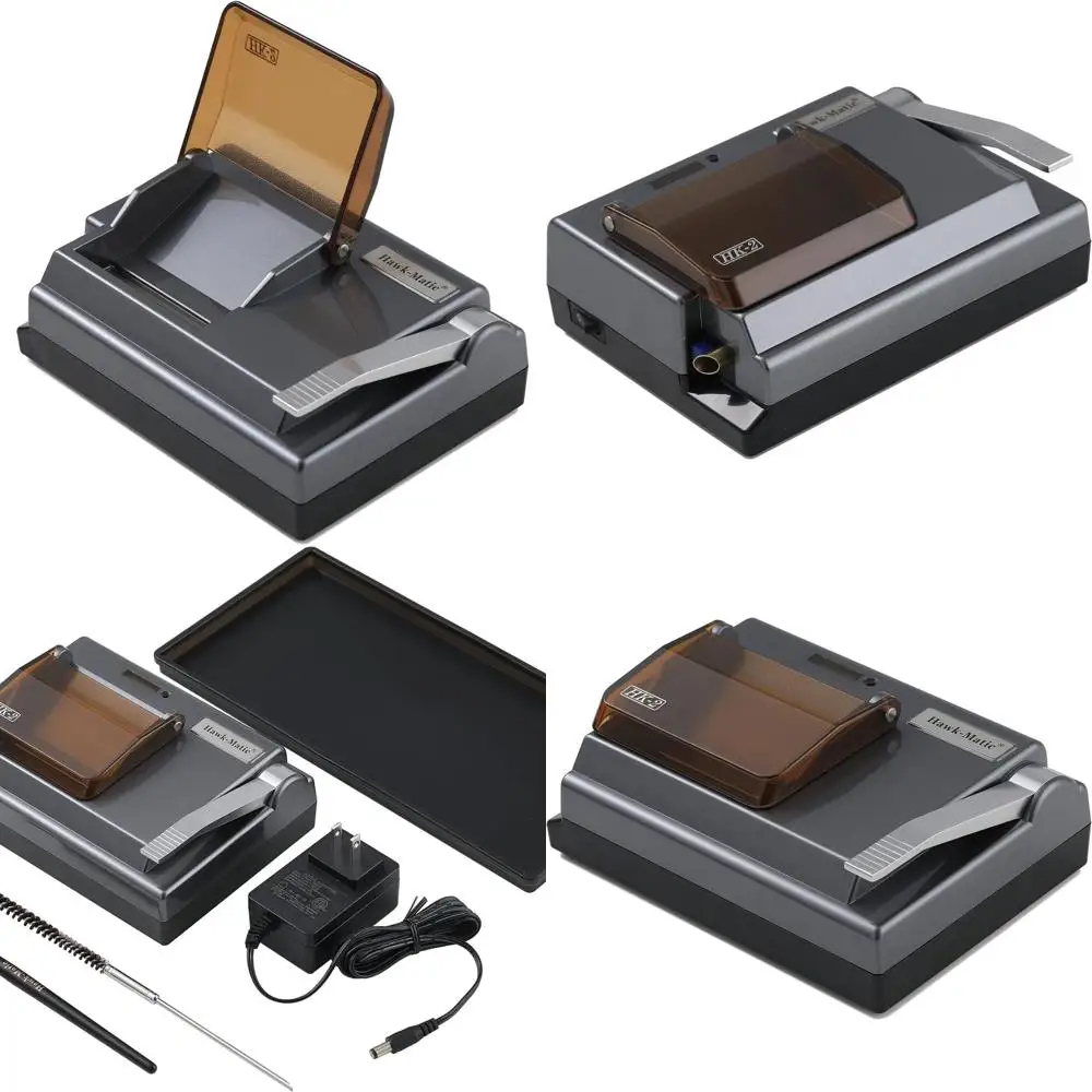 

Gray HK2 Electric Cigarette Injector and Roller Machine
