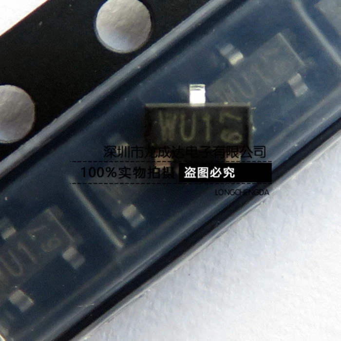 

20 шт. оригинальные новые PESD5V2S2UT трафаретная печать WU1 SOT23 диод защиты от электростатического разряда