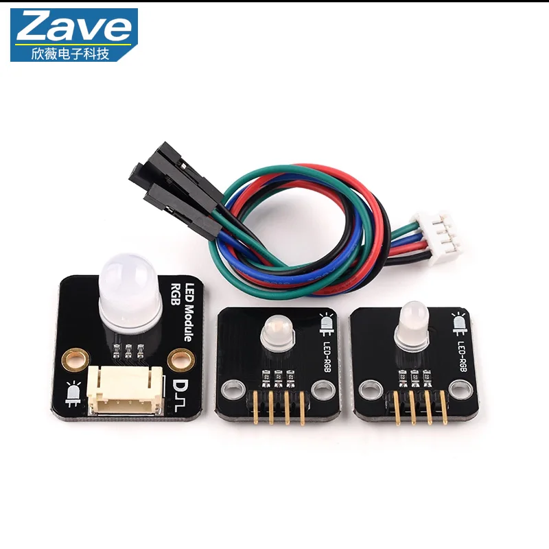 5/10mm High - brightness RGB Running Water Light Full - color LED Module, with RGB Tri - color LED Beads, Compatible with Arduin
