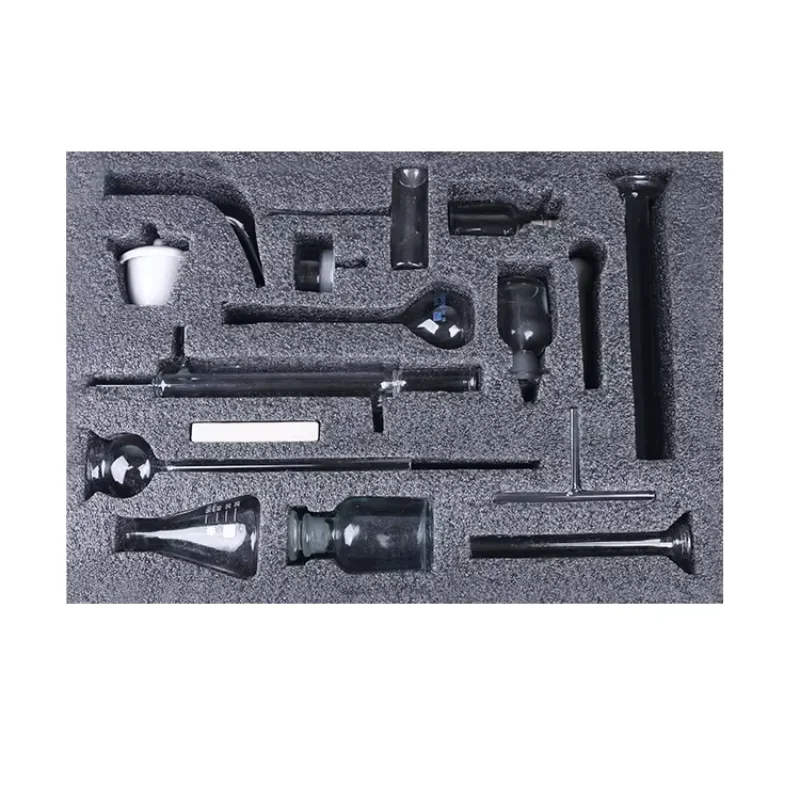 مجموعة أدوات زجاجية للمختبر الكيميائي المذهلة تستخدم في مصنع التدريس والتجربة العائلية المدرسية