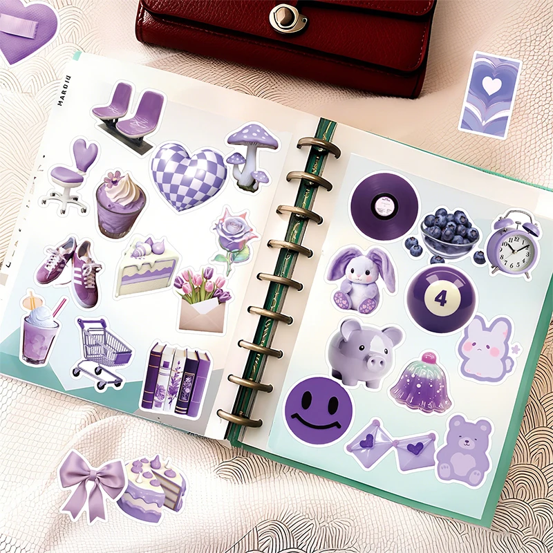 56PCS Purple Aesthe…