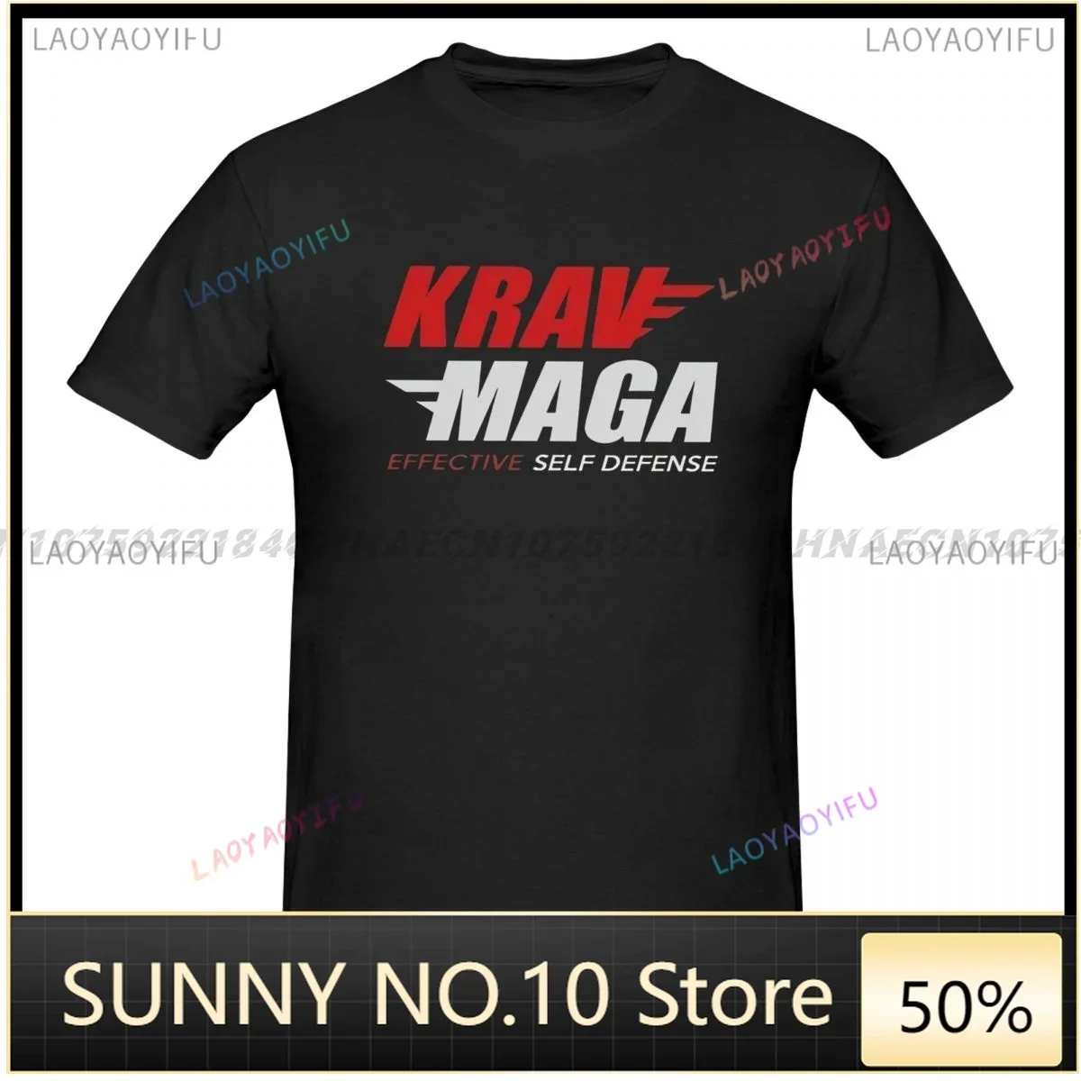 Geschenkidee - Krav Maga Effective Self Defense T-Shirt