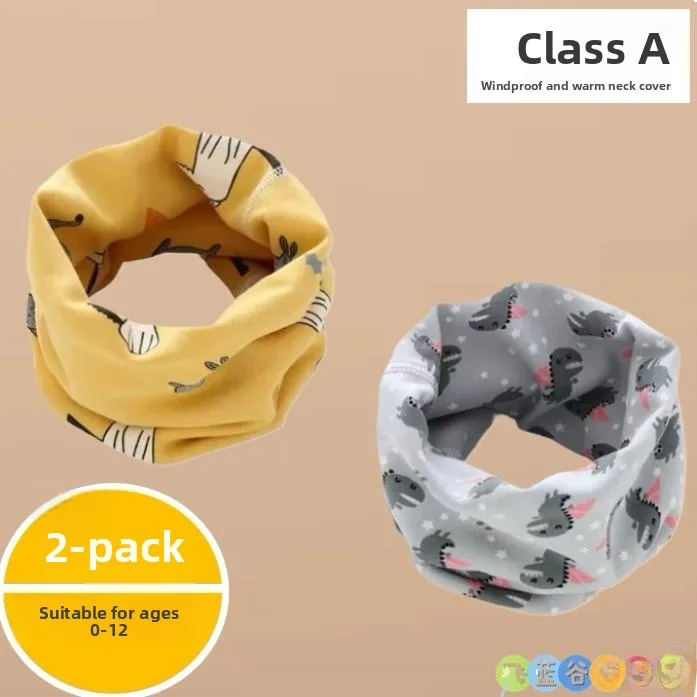 

Pure Cotton Baby Scarf Windproof Overhead Warmth Infant Neck Cover Toddler Boys Girls Autumn Winter Sport Outdoor Accessories