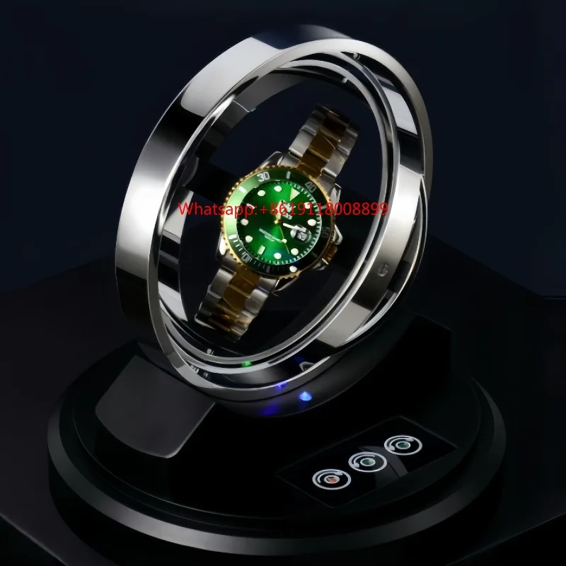 

Imported 2026 Charging Fingerprint Touch Screen Watch Shaker Mechanical Watch Automatic Silent Watch Shaker
