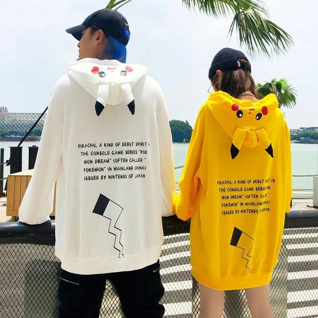 Hoodies Hood Pikachu Hoodies Ears Pikachu Hoodie Pikachu Plush Anime Pikachu Hoodie Action Figures Aliexpress