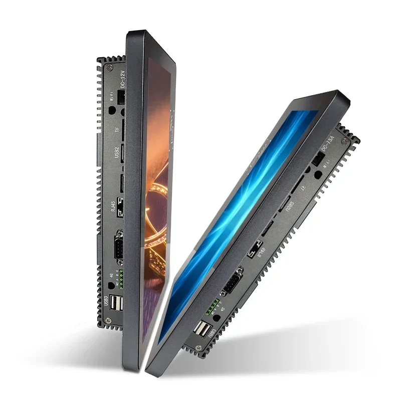 قارئ بطاقات Rfid / Nfc مقاس 7 بوصات متين الكل في واحد للكمبيوتر اللوحي Linux