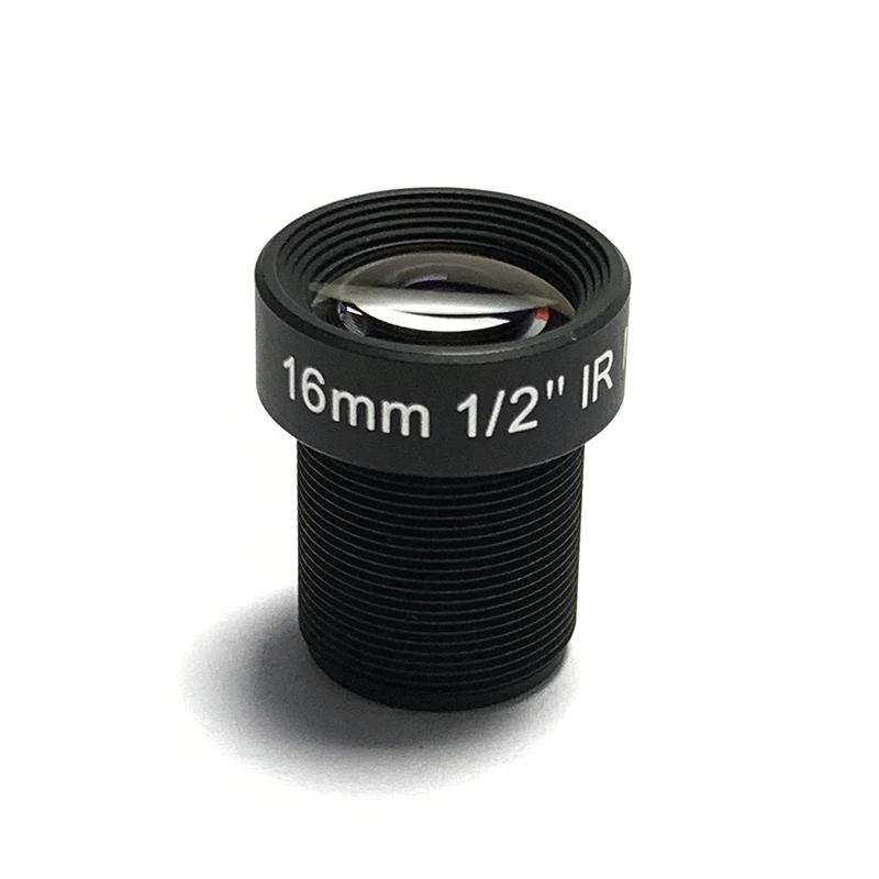 

16mm Low Distortion Lens 1/2" 5MP F1.8 M12*0.5 CCTV Lens S Mount Board Lens For High Quality Network Camera Security SL-0088