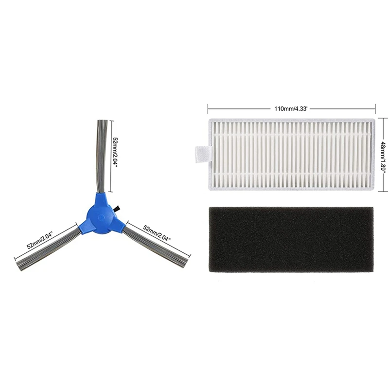 Replacement Part Roller Brush Side Brushes Filters For Eufy Robovac 11S 30 Robotic Vacuum Cleaner Accessories