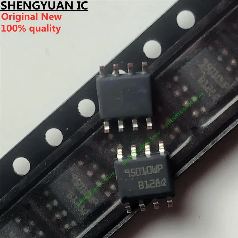 10 pcs/lot M95010-WMN6TP 95010WP SOP-8 M95010 M95010WP 1Kbit Bus SPI série EEPROM avec horloge haute vitesse 100% nouveau et original