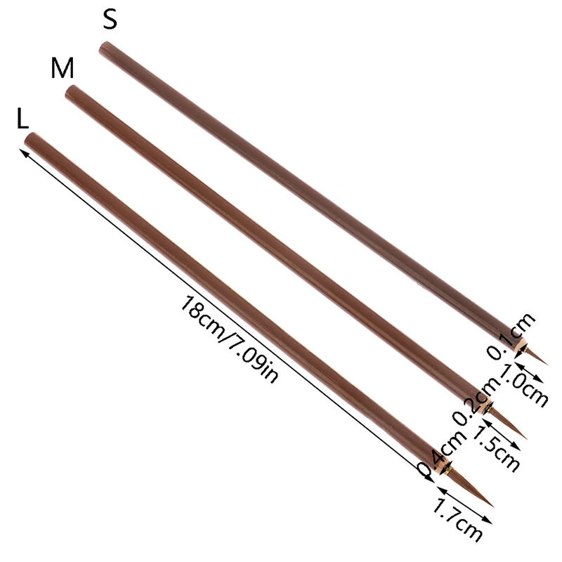 Pędzel do włosów wilków Pędzel do malowania linii Pędzel do chińskiej kaligrafii Pędzel do malowania olejnego Pędzel do rysowania