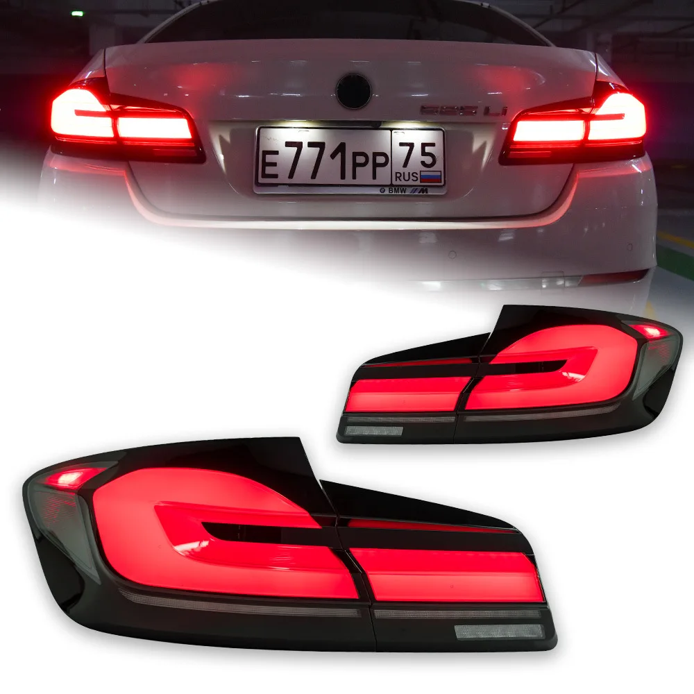 For 2011-2017 for 5 Series F10 F18 Standard Fitment Taillight Assembly New LED Running Water Turn Signal